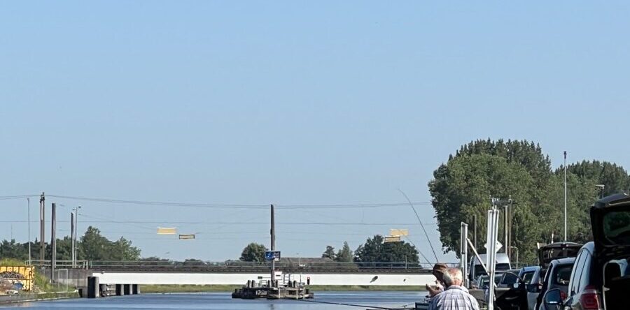 Grote visdag was Super, met schitterend weer en heerlijke afsluitende Barbecue