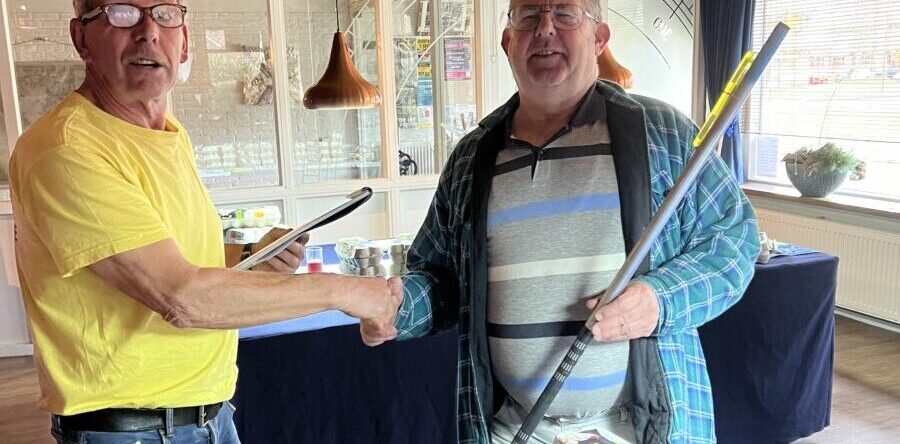 Jan de Heer wint de paaswedstrijd