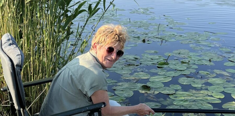 Lies de Kok wint overduidelijk de eerste dames wedstrijd.